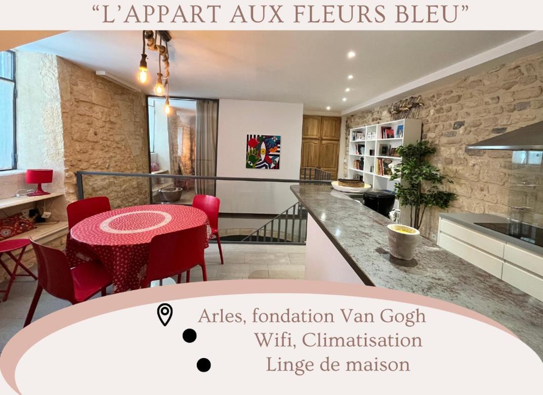 "Appart Aux Fleurs Bleus" Arles Fondation Van Gogh Eksteriør bilde