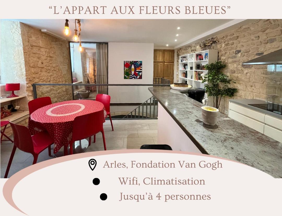 "Appart Aux Fleurs Bleus" Arles Fondation Van Gogh Eksteriør bilde